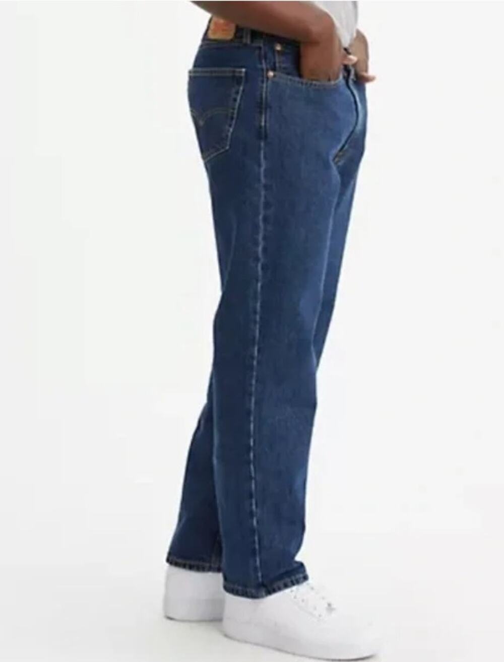 Levi's 550 Relaxed Fit Men's 40x30 Medium Wash Straight Leg Denim Blue Jeans